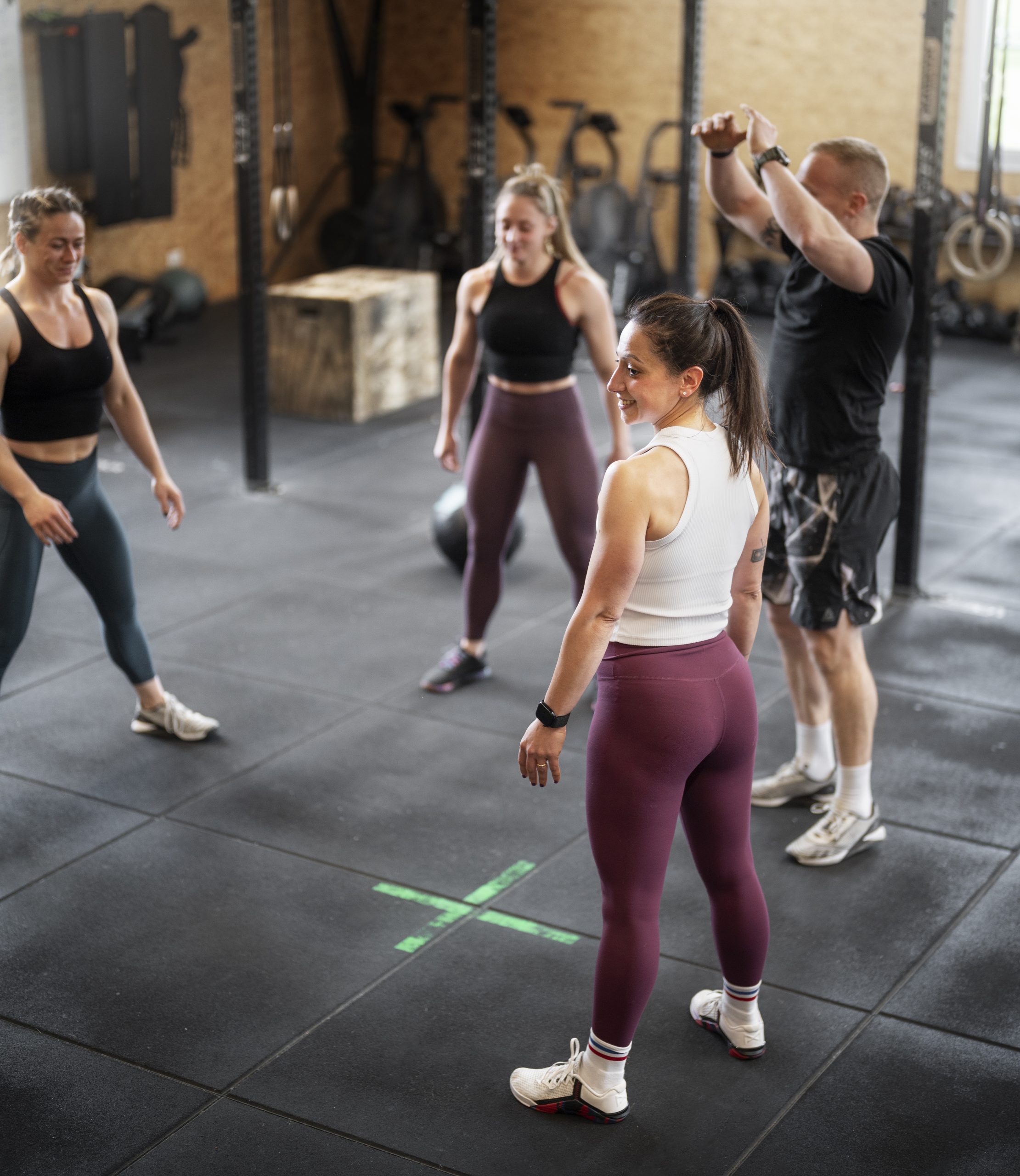 Gruppetime på SIX Trening
